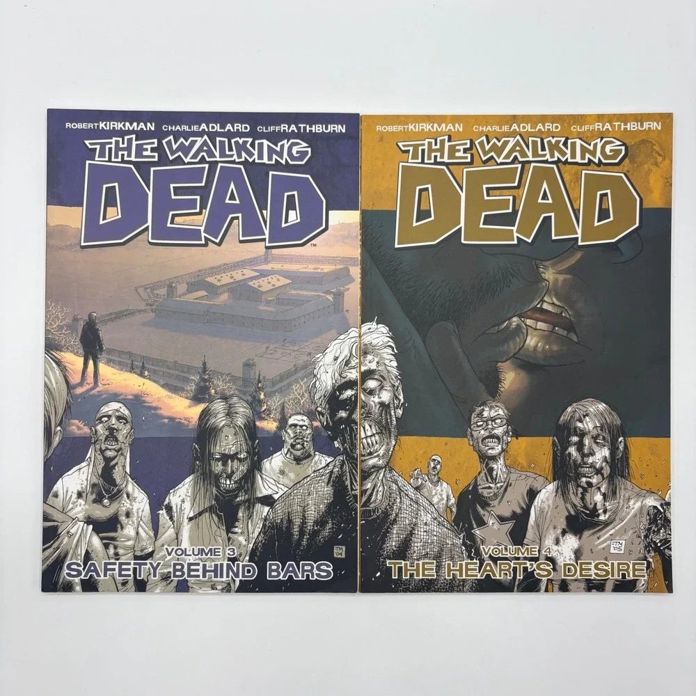 The Walking Dead TPB Volumes 1-7 Graphic Novel Horror 1 2 3 4 5‎ 6 7 Softcover